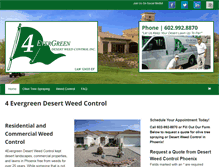 Tablet Screenshot of desertweedcontrol.com